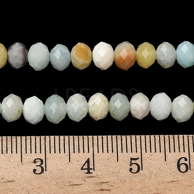 NNatural Flower Amazonite Bead Strands G-D344-A35-1