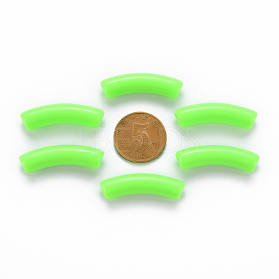 Opaque Acrylic Beads MACR-S372-002B-S030-1
