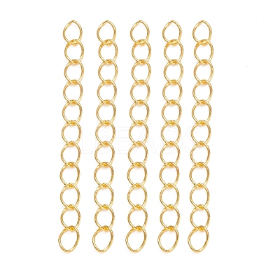 Iron Ends with Twist Chains CH-R001-G-5cm-1