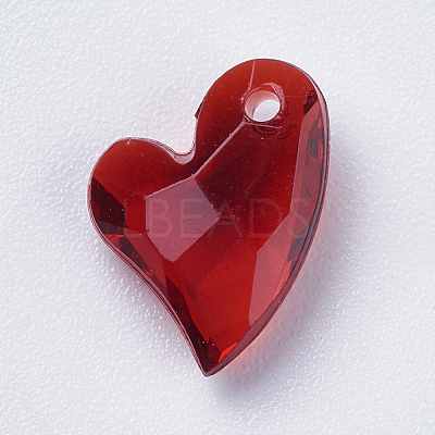 Transparent Acrylic Charms X-MACR-G055-11mm-41X-1