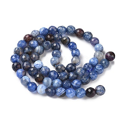 Natural Agate Beads Strands G-C082-A01-59-1