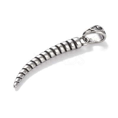 Viking 316 Surgical Stainless Steel Pendants STAS-E212-14AS-1