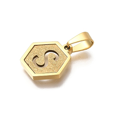 304 Stainless Steel Charms STAS-H227-01G-S-1