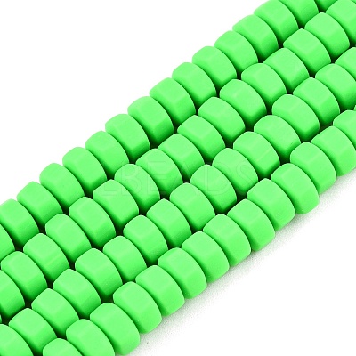 Handmade Polymer Clay Beads Strand CLAY-T021-01D-1