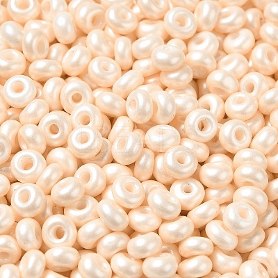Baking Paint Luster Glass Seed Beads X-SEED-B001-04A-02-1