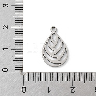 201 Stainless Steel Pendants STAS-S157-09P-1