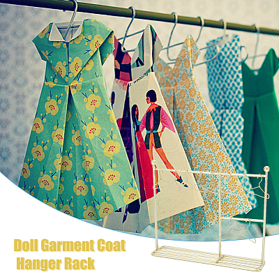 Iron Doll Garment Coat Hanger Rack ODIS-FH0001-14B-1