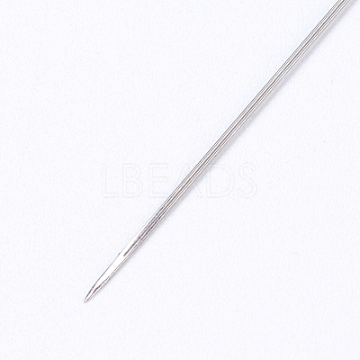 Iron Open Beading Needle IFIN-P036-01A-1