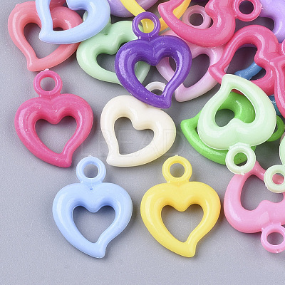 Opaque Acrylic Pendants MACR-N008-08-1