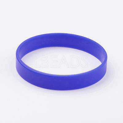Silicone Wristbands Bracelets LS-BJEW-J176-180-02-1