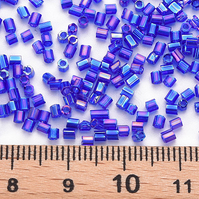 Glass Bugle Beads SEED-S032-10A-168-1