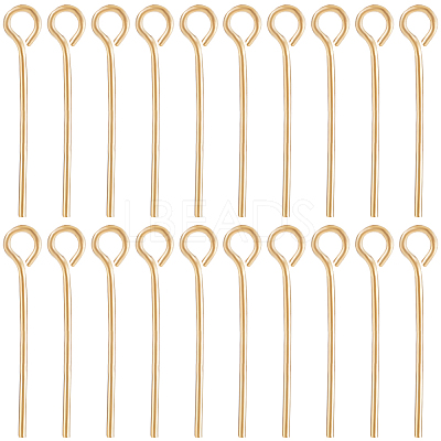 Brass Eye Pins KK-BBC0012-23C-1