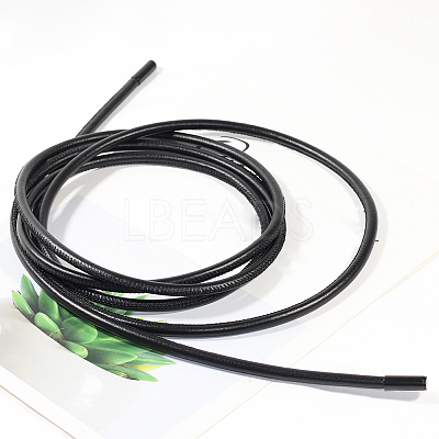 Round PU Leather Cord Tie Knot Belts for Dress DIY-WH20007-802A-02-1