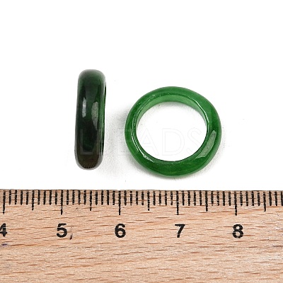 Natural Myanmar Jade/Burmese Jade Linking Rings GG-CBAC08B-02A-1