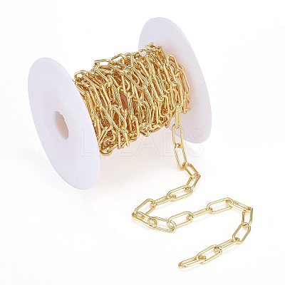 Brass Paperclip Chains CHC-G007-01G-1
