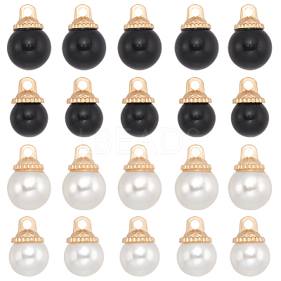40Pcs 4 Styles Alloy Pendants FIND-SC0009-67-1