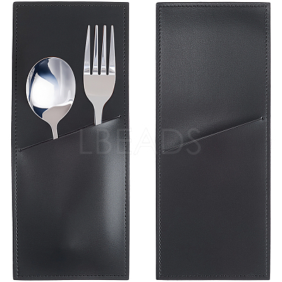 PU Leather Knife and Fork Storage Bag LS-AJEW-WH20077-049B-1