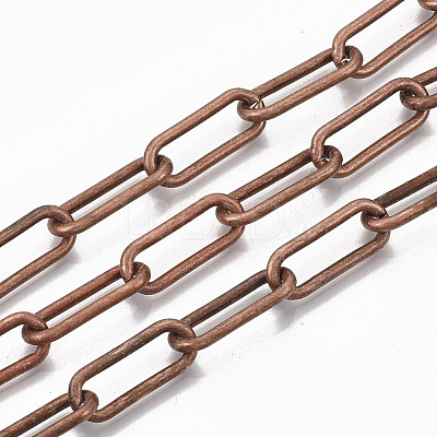 Unwelded Iron Paperclip Chains CH-S125-01A-R-1