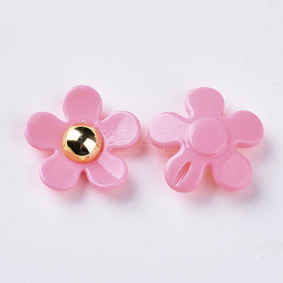 Opaque Acrylic Beads SACR-N007-D-01-1