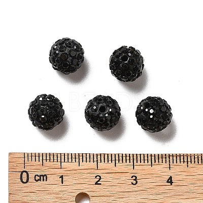 Pave Disco Ball Beads RB-A130-10mm-13-1