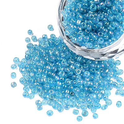 Round Glass Seed Beads SEED-A007-2mm-163-1
