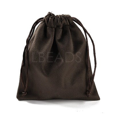Velvet Jewelry Drawstring Storage Pouches ABAG-P013-02C-02-1