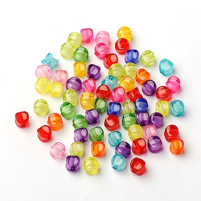 Transparent Acrylic Beads TACR-S111-8mm-M-1
