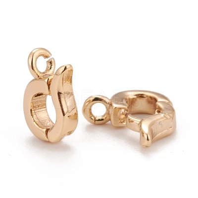 Brass Hinged Bails KK-Z023-18G-1