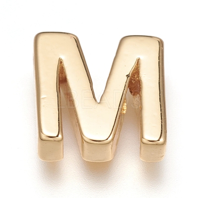 Brass Charms X-ZIRC-I037-01M-G-1