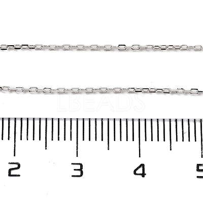925 Sterling Silver Paperclip Chains LS-STER-P064-04S-1