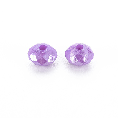 Opaque Acrylic Beads MACR-Q239-018C-06-1