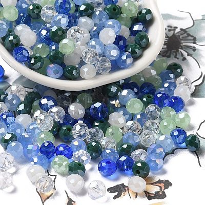 Glass Beads EGLA-A034-LM6mm-09-1