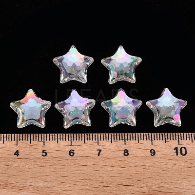 Transparent Acrylic Beads X-TACR-S152-02D-SS2113-1