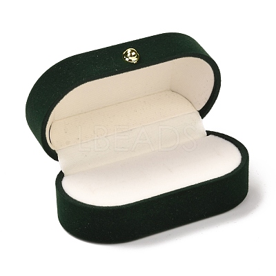 Rectangle Velvet Couple Rings Box CON-P013-A01-A-1