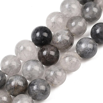 Natural Cloudy Quartz Beads Strands G-L648-A09-16mm-1
