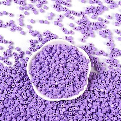 Opaque Acrylic Beads OACR-B025-06F-1