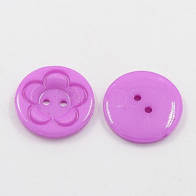 Acrylic Sewing Buttons for Clothes Design BUTT-E083-A-M-1