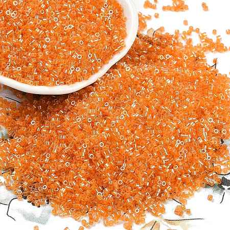 Electroplate Glass Seed Beads SEED-H003-10B-1