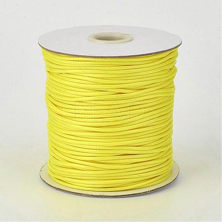 Eco-Friendly Korean Waxed Polyester Cord YC-P002-1mm-1185-1