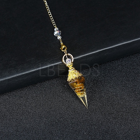 Resin Cone Dowsing Pendulums PW-WGC05D6-18-1