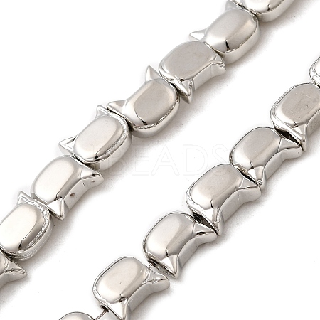 Electroplate Glass Beads Strands EGLA-F166-11P-1