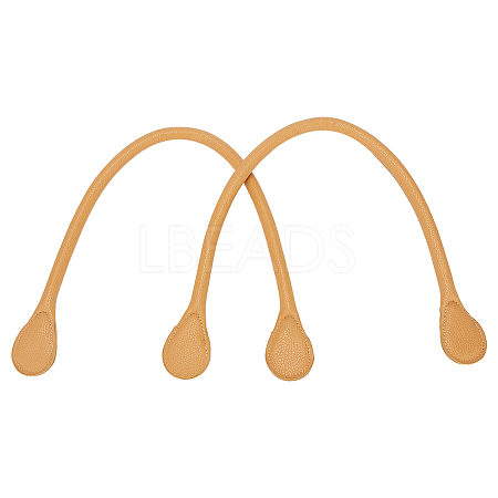 PU Imitation Leather Bag Handles FIND-WH0033-61A-1
