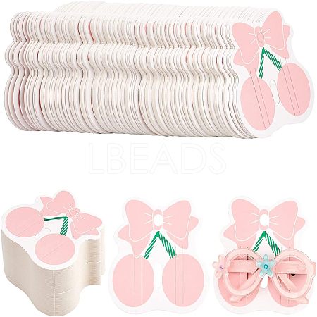 Paper Hair Clip Display Cards DIY-WH0199-79-1