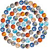 SUNNYCLUE Glass Cabochons GLAA-SC0001-03B-1