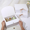 Folding Paper Gift Boxes with Ribbon CON-WH20001-11D-01-3