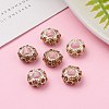 Alloy Rhinestone European Beads CPDL-H999-14-5