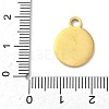 304 Stainless Steel Fruit Enamel Pendants STAS-G362-04G-09-3