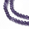 Natural Amethyst Beads Strands G-F596-13-2mm-3