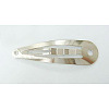 Iron Snap Hair Clip Findings X-IFIN-F119-1-1