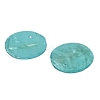 Spray Painted Natural Capiz Shell Pendants SHEL-C010-12C-2